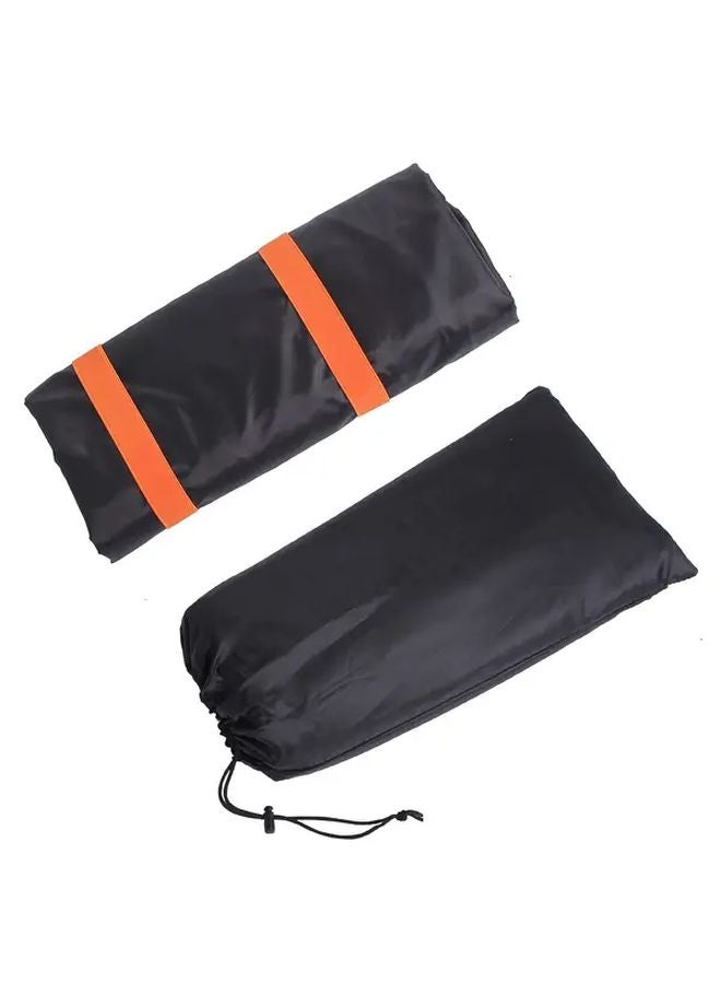Black All Season Insulated Camping Mat Portable Foldable Picnic Beach Blanket - Image 1