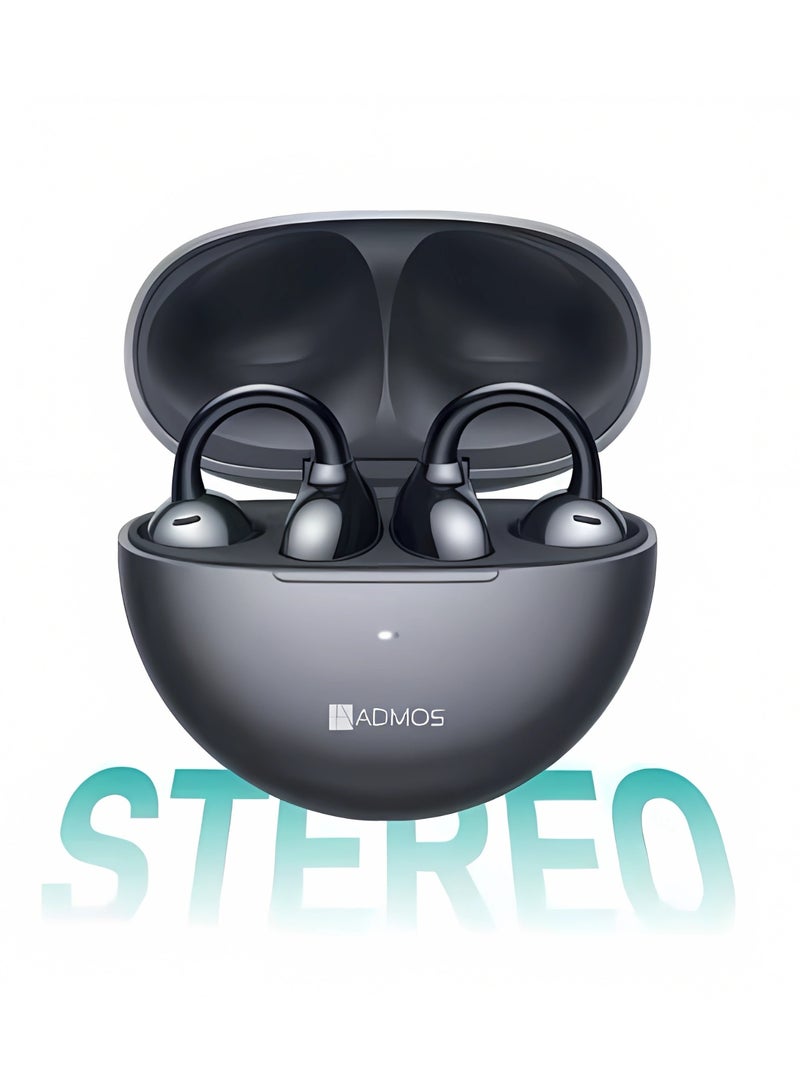 Admos AM-681EP Wireless Earbuds – Open-Ear Clip Design, Modern Style, Bluetooth 6.0 Technology - Image 2