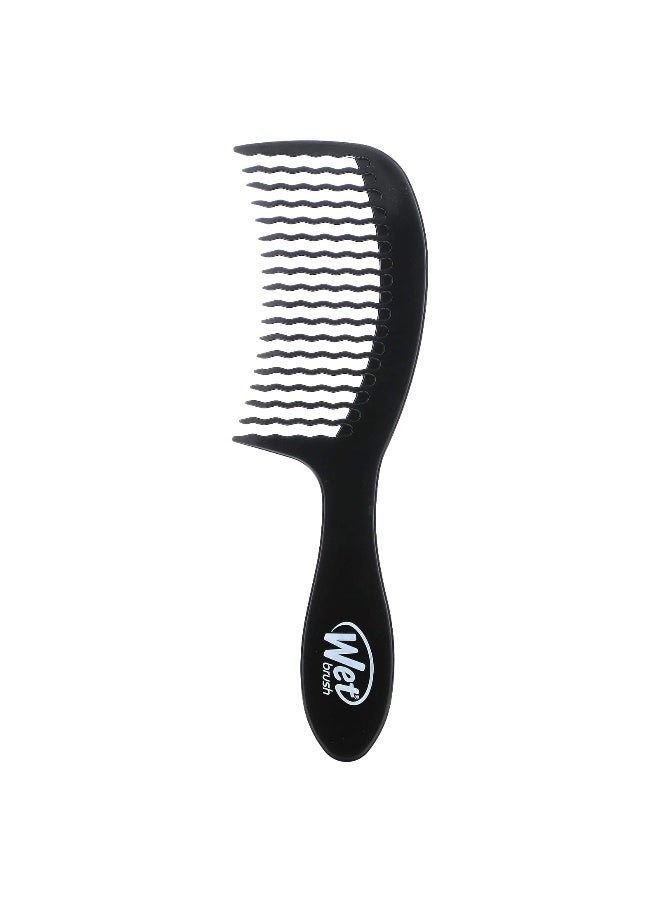 Wet Brush, Detangling Comb, Black, 1 Comb - Image 1