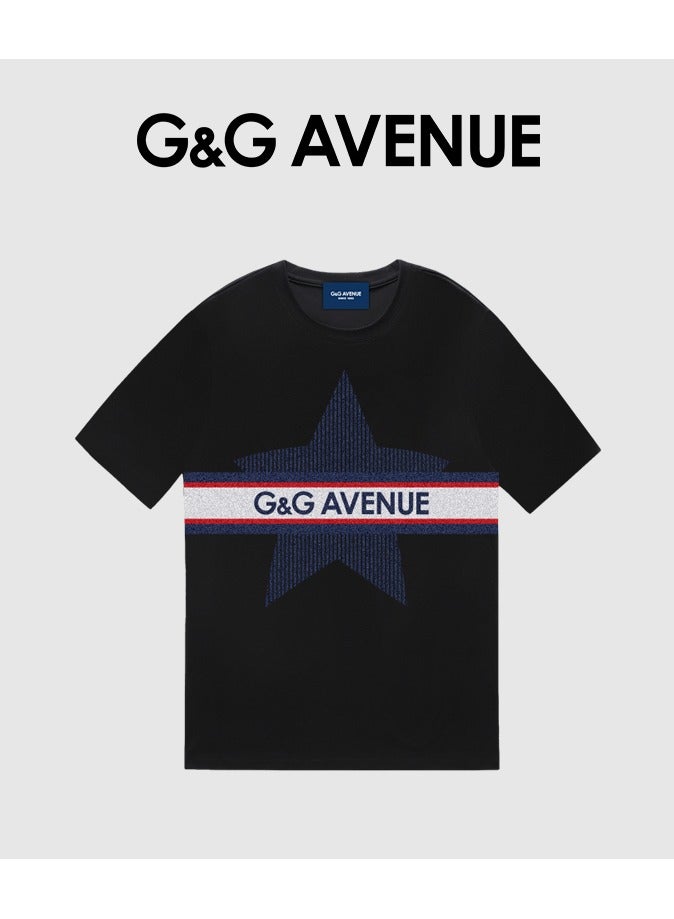 G&G AVENUE Men's Graphic T-Shirt - Stylish Pullover Short Sleeve Crewneck Streetwear Graphic Tee for Men - Image 1