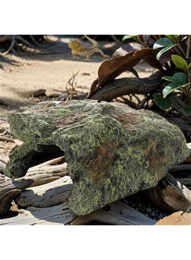 Generic Reptile & Amphibian Habitat Décor | Aquarium Decorations Cave| 7.8 x 5.9 x 3.1'' Reptile Rock Hide Cave for Lizards, Bearded Dragon,Turtle,Tortoise,Crested Gecko| Reptile Tank Accessories  - Image 4