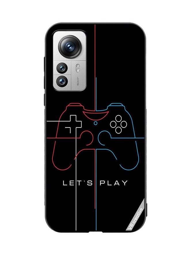 VR CREATIVE Protective Case Cover For Xiaomi 12 Pro Lets Play Design Multicolour - Image 1