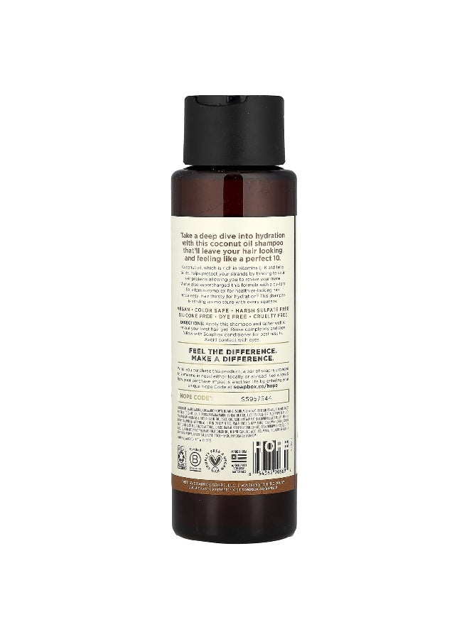 Soapbox, Coconut Oil Shampoo, Moisture & Nourish, Dry, Damaged Hair, 16 fl oz (473 ml) - Image 2