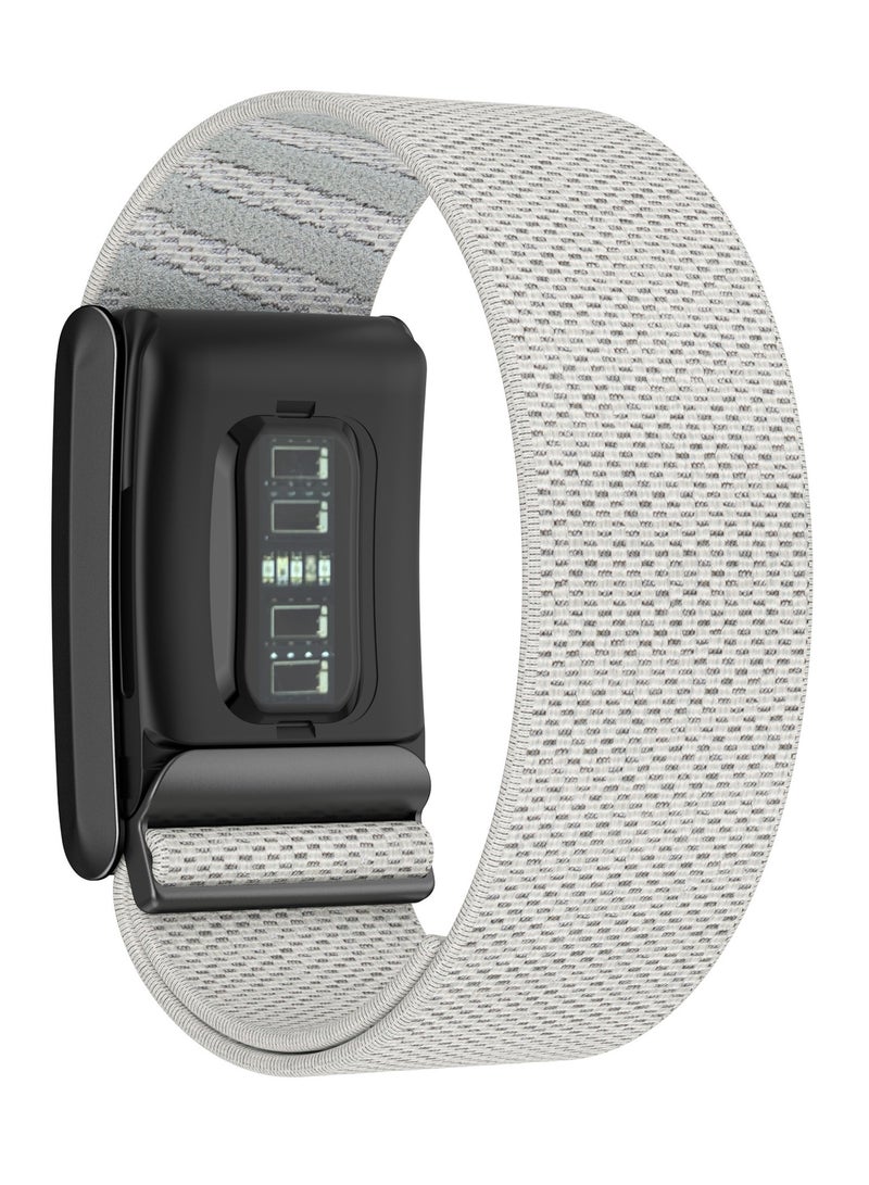 Generic Breathable Elastic Wristband for Whoop 5.0 – Durable adjustable woven strap with moisture-wicking nylon blend, engineered for round-the-clock wear during sleep monitoring, gym workouts, and activity tracking. Combines breathable comfort and strap adjustability for seamless band replacement. Tool-free installation. - Image 2