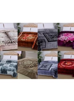 Rahalife Blanket 160x220cm 2.17kg Bed Blanket for All Season, Ultrasoft & Cozy Double Ply Blanket Winter blanket-Assorted  - Image 3