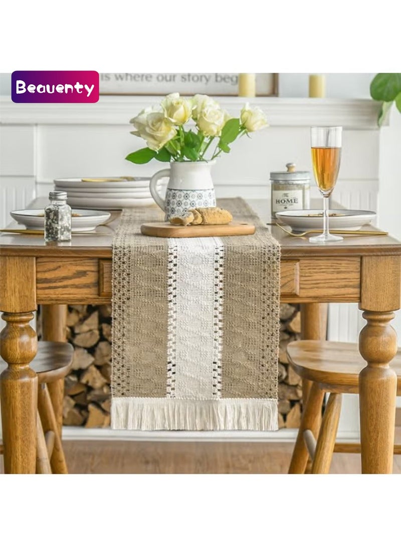 بيوينتي بوهو كريم وبروان بيرلاب المزارع نمط الطاولة عداء - Image 1