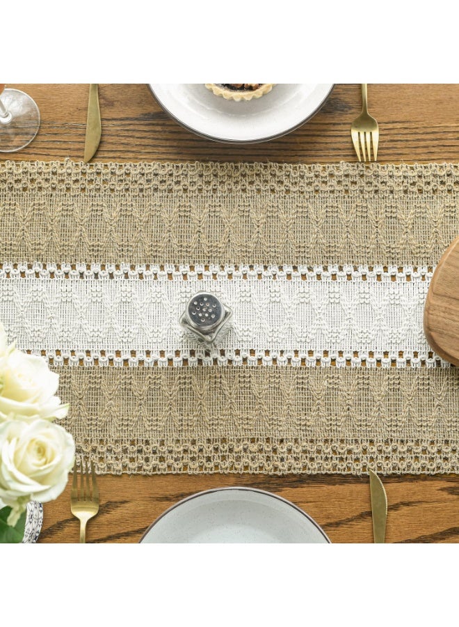 بيوينتي بوهو كريم وبروان بيرلاب المزارع نمط الطاولة عداء - Image 4