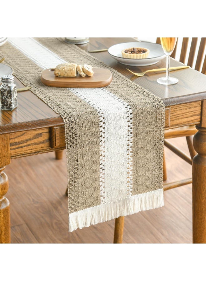 بيوينتي بوهو كريم وبروان بيرلاب المزارع نمط الطاولة عداء - Image 2