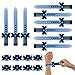 WANGDEFA 12 Pieces Medieval Party Favors Pirate slap bracelet Pirate Party Favors Medieval Joust Dual Dragon party Goodie Bag Pinata Fillers Giveaways Snap Bands for for Medieval Knight Castle party 12 - Image 2