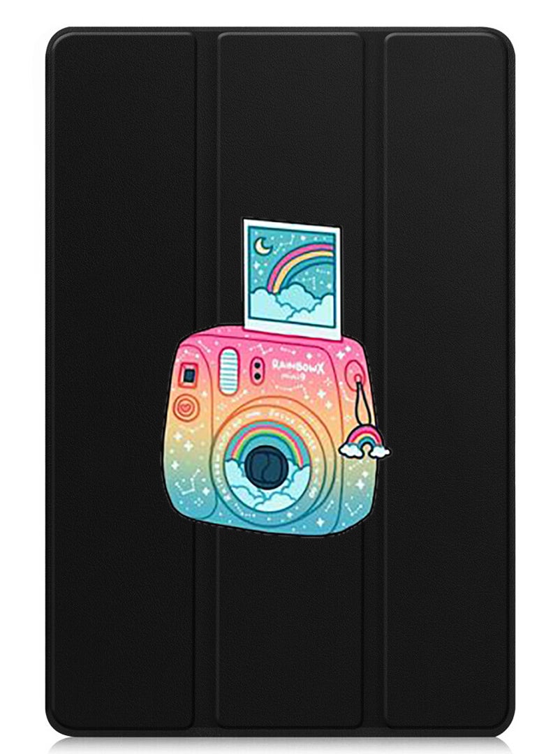 Theodor Protective Flip Case For Huawei MatePad SE 11 (2024) With Trifold Stand Auto Wake Sleep Shockproof Cover Polaroid - Image 1