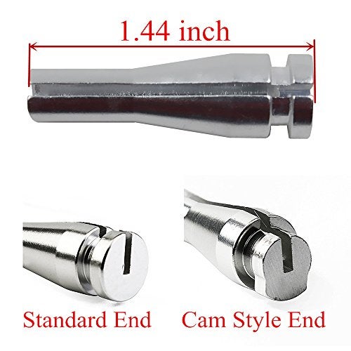 Lelecar Door Cable Repair Kit with Cam Piece for F-series E-series Ranger Expedition Excursion Navigator Latch Lock Handle Billet Aluminum(16 Ends for 8 Cables) - Image 2