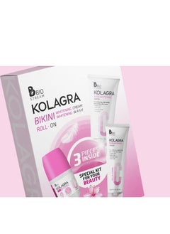 KOLAGRA Kolagra sensitive care bundle (Bikini routine+Roll on)  - Image 2