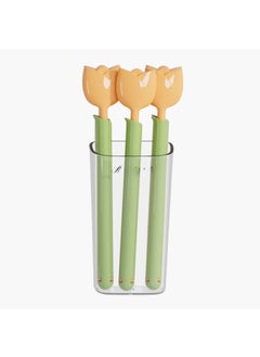 Generic Magnetic Tulip Food Bag Clips Sealer Orange (5 Pack) 