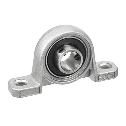 Xnrtop KP001 12mm Bore Zinc Alloy Inner Ball Mounted Pillow Block Pack of 4 - Image 3
