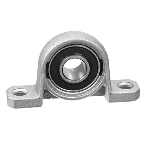 Xnrtop KP001 12mm Bore Zinc Alloy Inner Ball Mounted Pillow Block Pack of 4 - Image 2