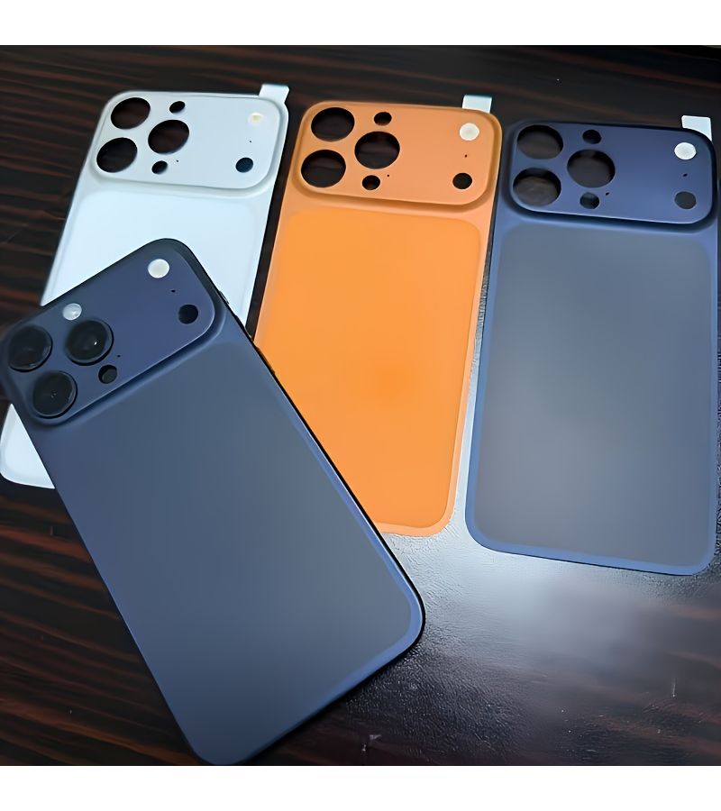 غطاء هاتف أورانج 13 برو إلى 17 برو مع فيلم خلفي للتحويل الفوري - Image 3