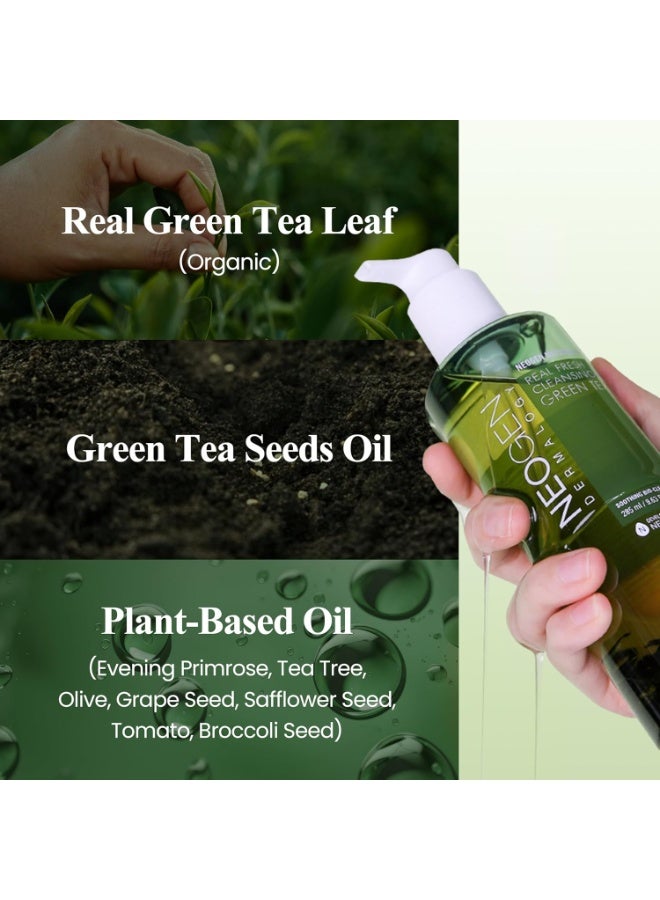 NEOGEN Dermalogy Real Fresh Cleansing Oil Green Tea, 300ml - Image 5