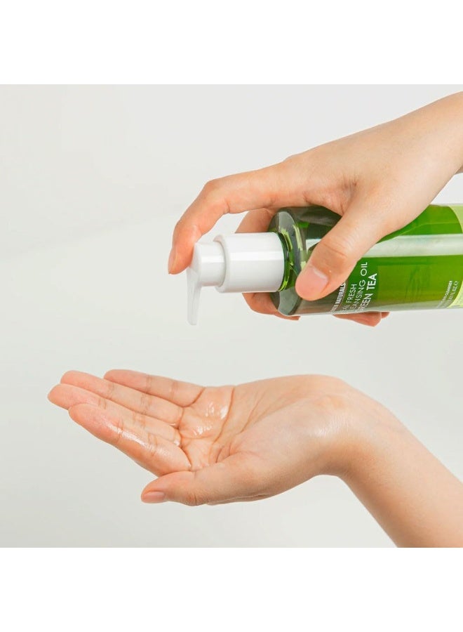 NEOGEN Dermalogy Real Fresh Cleansing Oil Green Tea, 300ml - Image 2