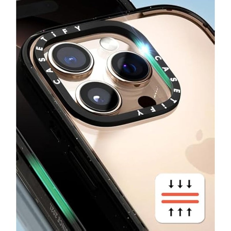 Casetify Impact iPhone 15 Case 【4X Military Grade Drop Tested / 8.2ft Drop Protection】 - Animal Prints - Black Kingsnake - Matte Black - Image 5