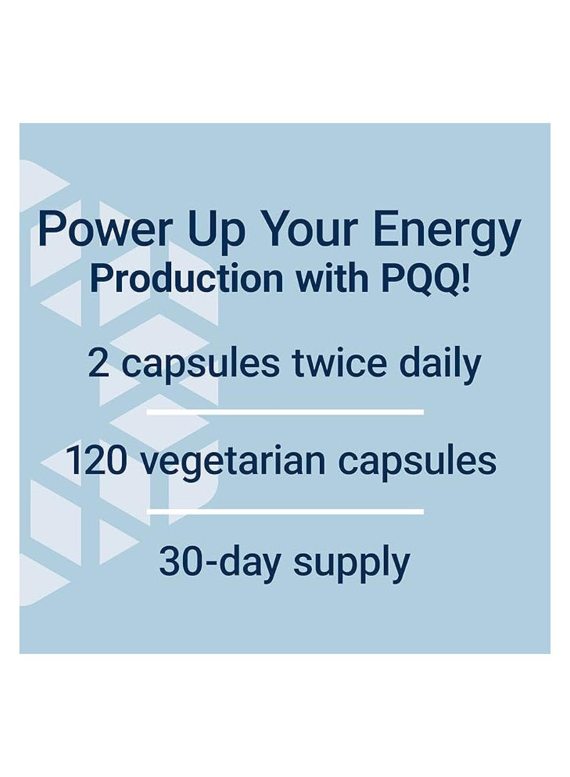 Mitochondrial Energy Optimizer with PQQ, 120 Veg Capsules