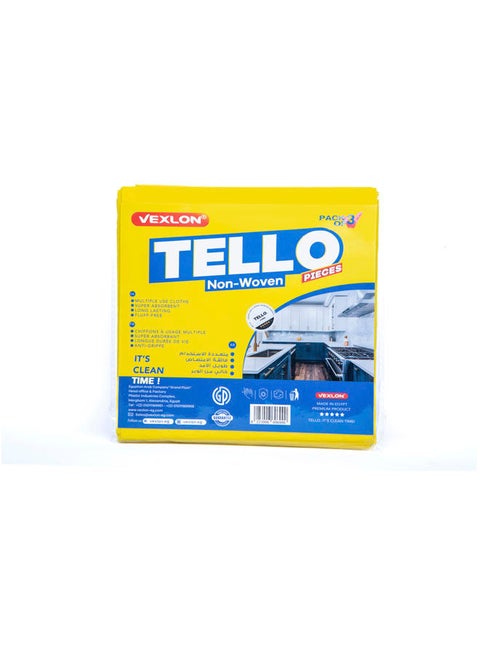 Non Woven Cloth- 3 pieces