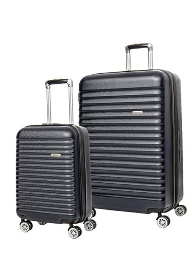 سامسونايت مجموعة حقائب سفر قابلة للتوسيع من Ovation LTD، قطعتين، لون جرافيت داكن