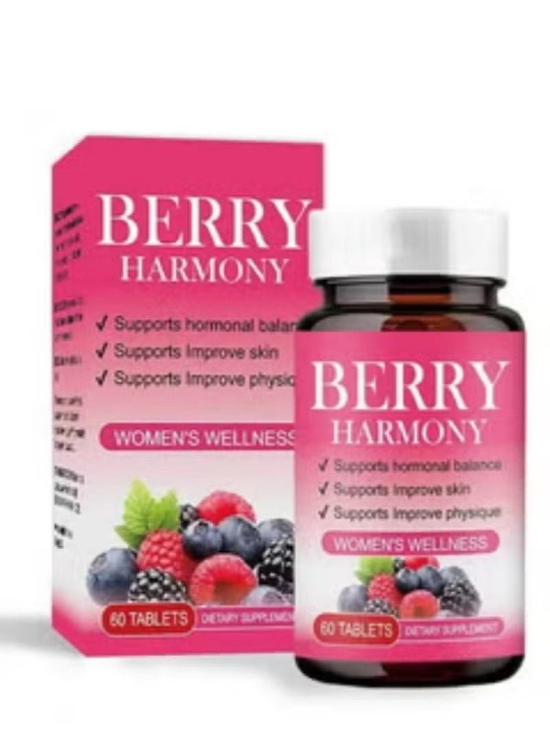 BERRY Women Wellness Balance Female Hormones 60 Tablets  - Image 1