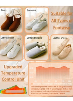 Generic Electric Shoe Dryer, Ski Boots Dryer With Overheating Protection, Lightweight And Portable Boot Warmer With Timer, Wet Shoes Drying Device For Sweaty Sneakers Trainer Shoes, ( Pro Model)  - Image 2