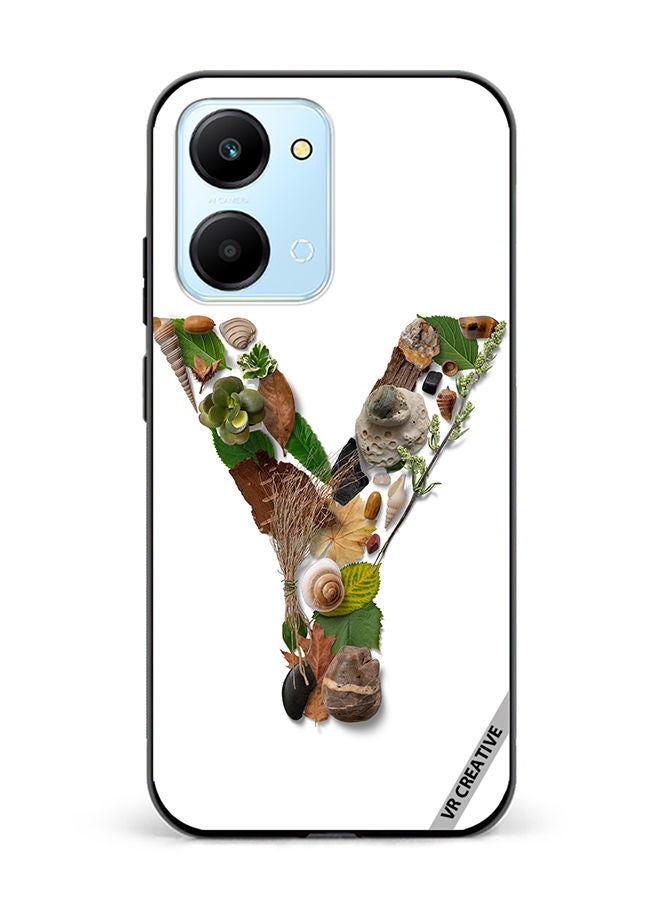 VR CREATIVE Protective Case Cover For Honor Play7T Alphabet Y Design Multicolour - Image 1