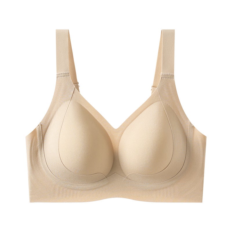 99805 Original Summer One-Piece No-Cut Beautiful Back Underwear Women'S Big Chest Small No-Steel Rings Sports Bra - Image 1