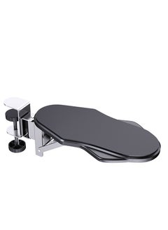 Aideli Computer Arm Rest Support Extender for Desk, Adjustable Rotating Arm Wrist Rest Pad Holder, Ergonomic Elbow Rest Holder, Folding, Rotating,Computer Desk Extender Tray for Home and Office  - Image 1