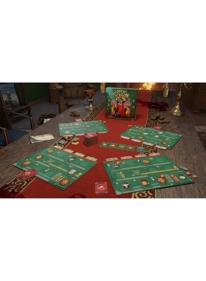 Sit Down! Sit Down Games: Open Season - Strategy Board Game, Card Collection & Chaining, Play As A Monster, Fantasy, Fast Play, Ages 10+, 2-4 Players, 30+ Min - Image 2