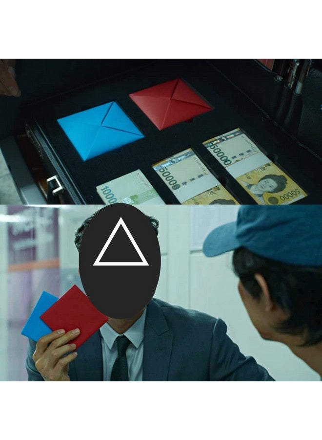 GASHINA STORY Ddakji(Ttakji) Game 4 Set + Sticker + Invitation Card from The TV Series Korean Traditional Game- Old-Fashioned Game kit - Image 4