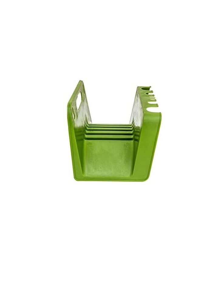 Beorol Wall Mounted Hose Reel, Green, GMCZ, HOSE RACK - Image 2
