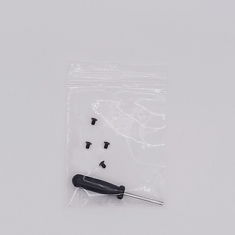 Card Bag Metal Clip Accessories Carbon Fiber Card Bag Stainless Steel Clip Stainless Steel Back Clip Buckle air tag Screws + small wrench