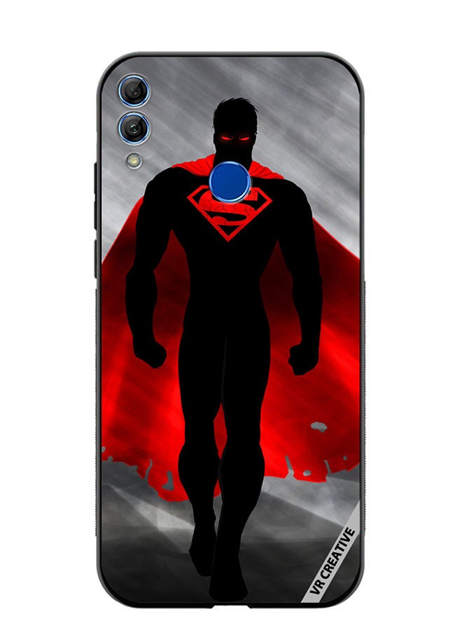 Protective Case Cover For Honor 10 Lite Superman Design Multicolour