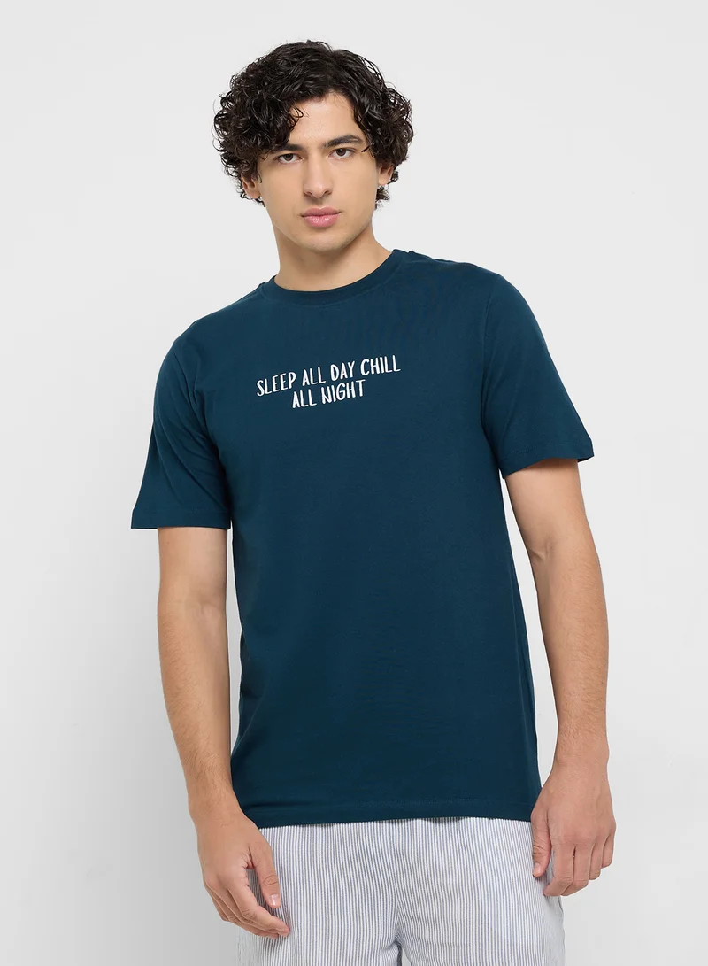 Seventy Five Nightwear T-Shirt & Shorts Sets