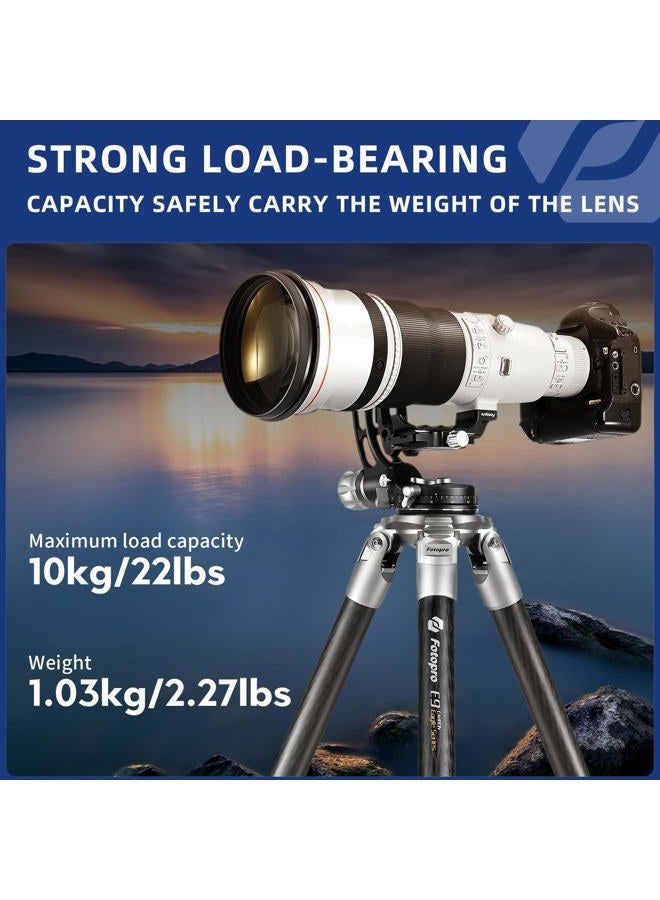 Fotopro E-6H Gimbal Head Gimbal Head Large Lens Head Wildlife Photography Head Sports Photography Head Astrophotography Head - Image 3