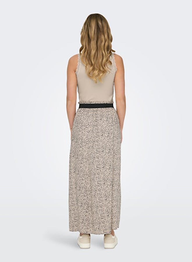ONLY ONLY Womens Venedig AOP Life Long Skirt Woven  - Image 2