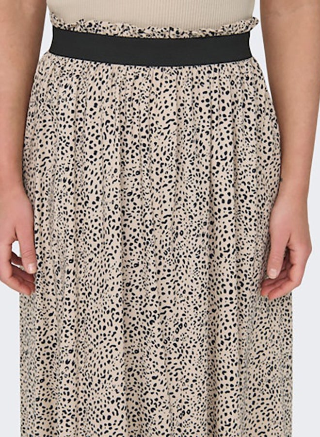 ONLY ONLY Womens Venedig AOP Life Long Skirt Woven  - Image 4