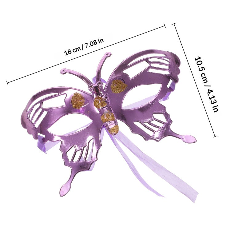4pcs Masquerade Butterfly-designed Women Hawaii Party - Image 2