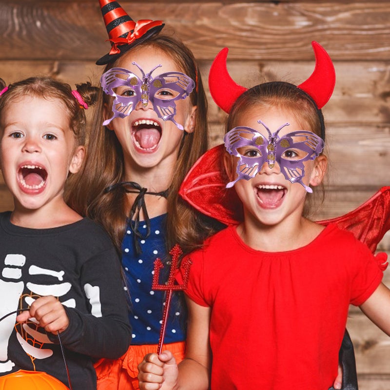 4pcs Masquerade Butterfly-designed Women Hawaii Party - Image 4
