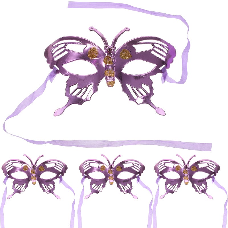 4pcs Masquerade Butterfly-designed Women Hawaii Party - Image 5