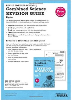 Pearson Education Limited REVISE Edexcel GCSE (9-1) Combined Science Higher tier Catch-up Revision Pack: for home learning, 2022 and 2023 assessments and exams  - Image 4