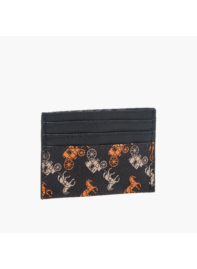 Sasha Sasha Carriage Print Card Holder