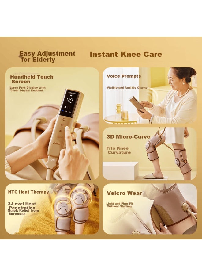 Xilaikang Knee Heat Therapy Massager Knee Joint Leg Massager Soothing Care Relaxation New Year Spring Festival Gift Valentine's Day Present - Image 2