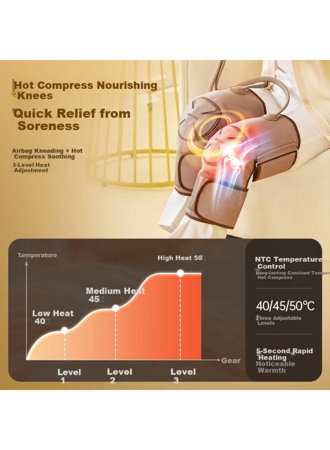 Xilaikang Knee Heat Therapy Massager Knee Joint Leg Massager Soothing Care Relaxation New Year Spring Festival Gift Valentine's Day Present - Image 4
