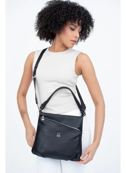 UNITED COLORS OF BENETTON Benetton Women's Shoulder Bag Black BNT1232