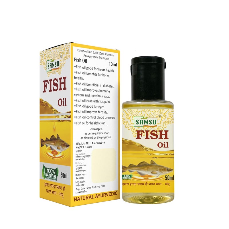 Sansu Fish Ka Tail 50ml Pack of 5 Herbal Oil - Image 3