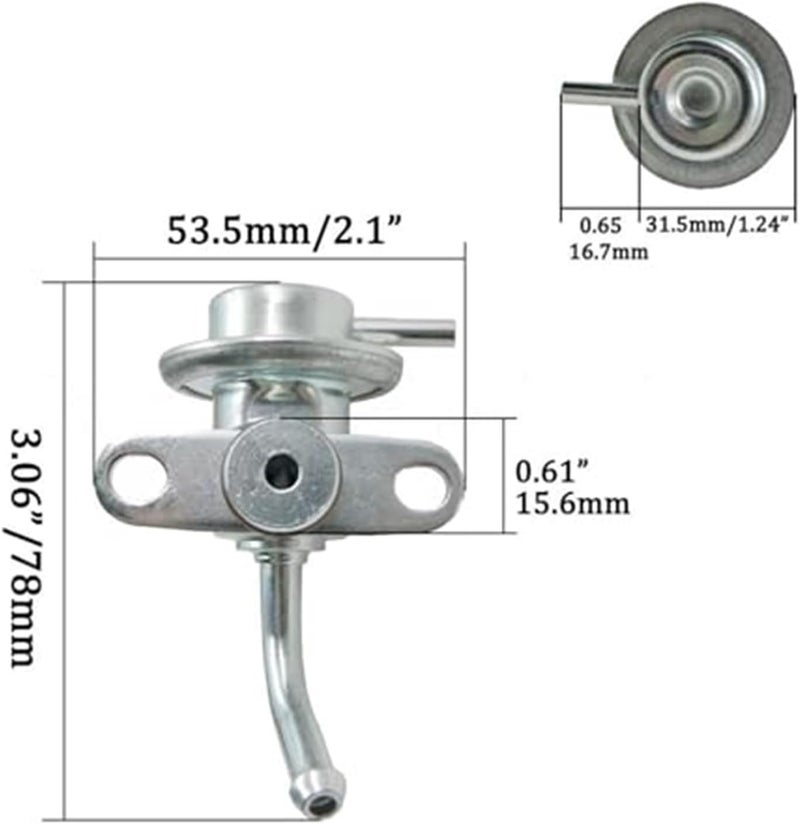 Wivplex Fuel Injection Pressure Regulator 3.0Bar for Mitsubishi - Image 2